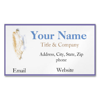 Modern Artistic Business Design Magnetic Business Card