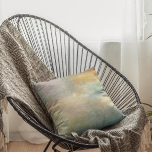 Modern Artsy Autumn Abstract   Cushion