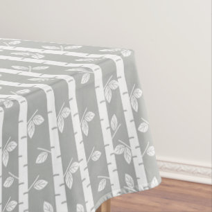 Modern Aspen Trees Tablecloth