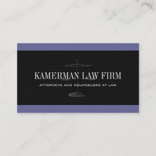 Modern Attorney Business Cards