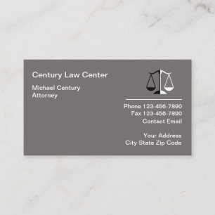 Modern Attorney Logo Business Cards Design