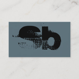 Modern Attractive Monogram Standard Business Card