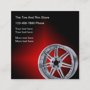 Modern Automotive Business Cards Design