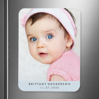 Modern Baby Photo | Pastel Blue
