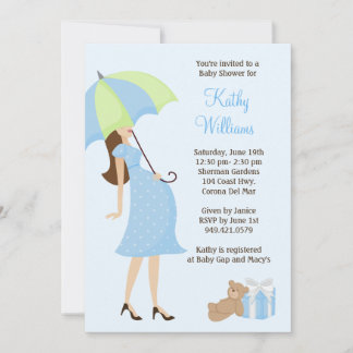 Modern Baby Shower Invitation