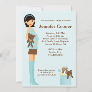 Modern Baby Shower Invitation