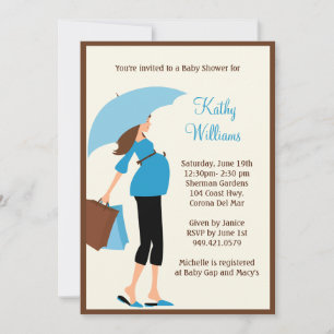 Modern Baby Shower Invitation