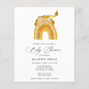 Modern Baby Shower Invitation
