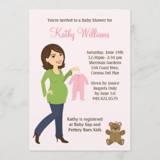 Modern Baby Shower Invitation