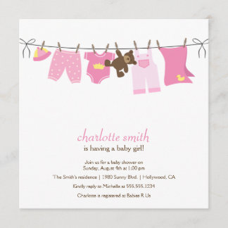 Modern Baby Shower Invitation