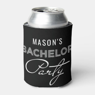 Modern Bachelor Party Can Cooler Favours