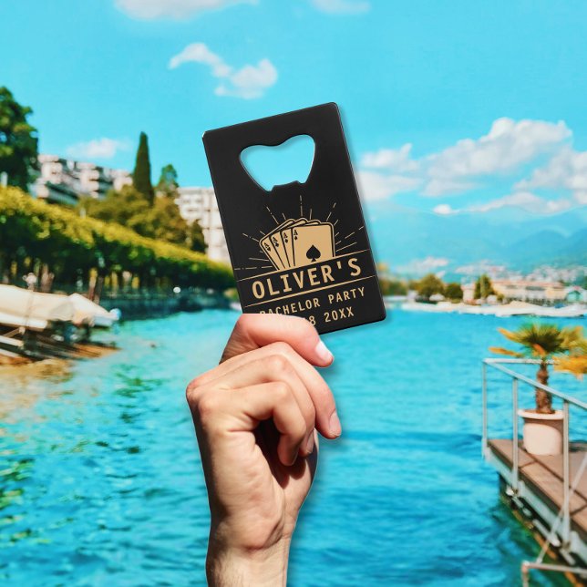 Modern Bachelor Party Poker Playing Card Casino (Creator Uploaded)