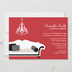 Modern Bachelorette Party or Bridal Shower Invites