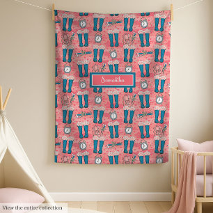 Modern back to school blanket for stylish kids