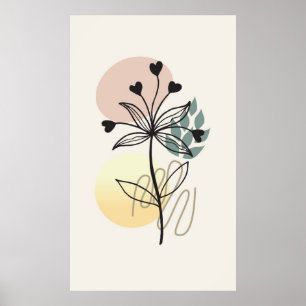 Modern background design poster