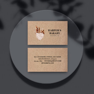 Modern Bakery Professional Logo Business Card