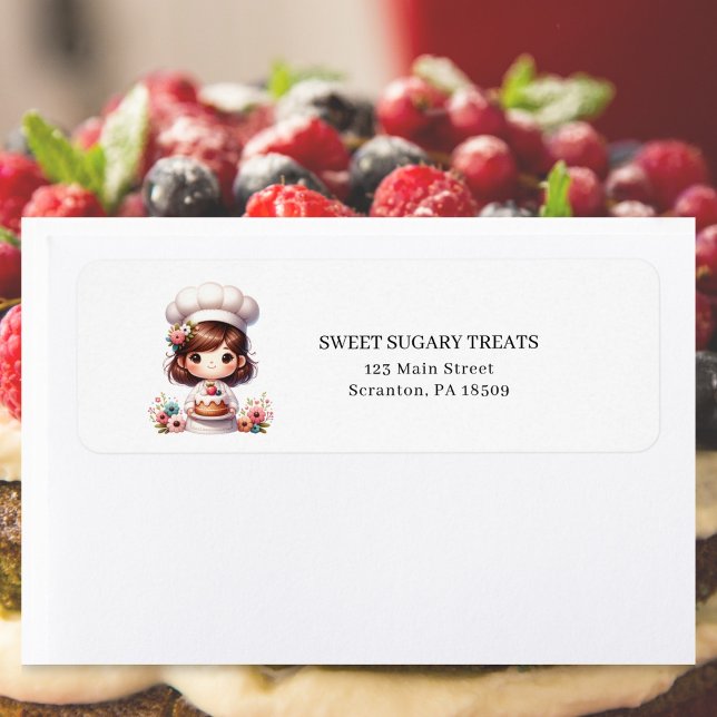Modern Bakery Small Business Label (Creator Uploaded)