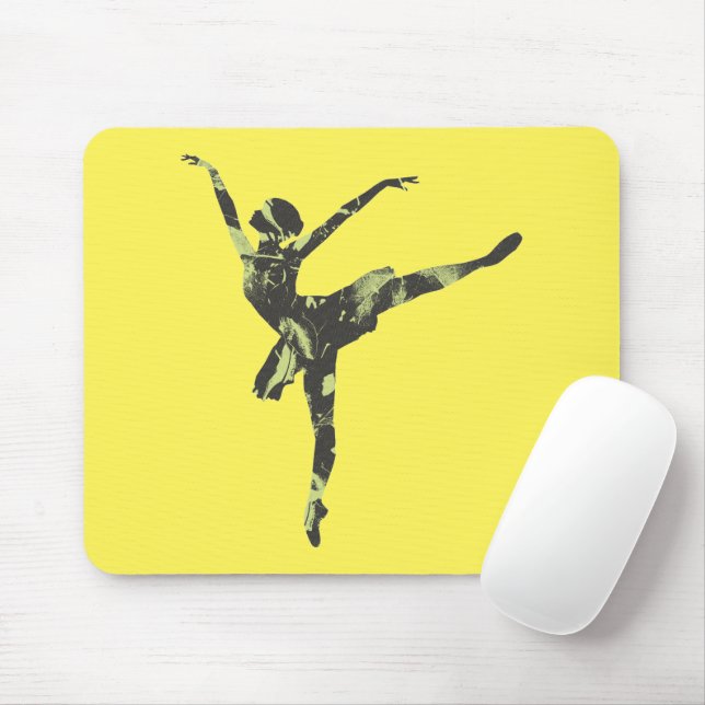 Modern ballet dancer modern dance mouse mat (With Mouse)