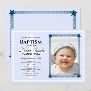 Modern BAPTISM Event Invitation