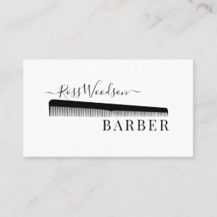 Modern Barber Business Card