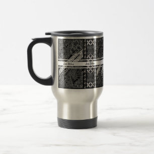 Modern BATIK Pattern Travel Mug