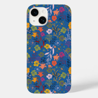 Modern Batik Victoria Blue Case-Mate iPhone 14 Case