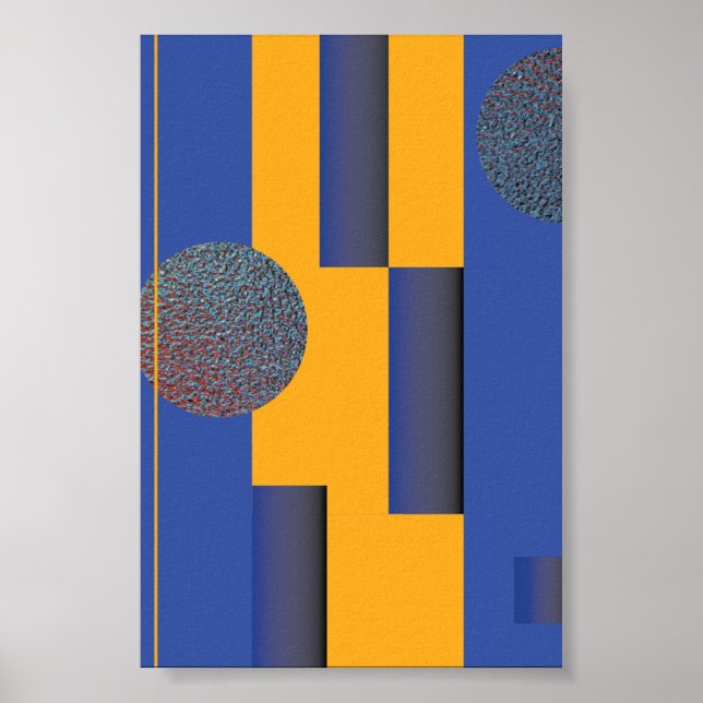 Modern Bauhaus: TMD Original Design Poster (Front)