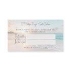 Modern Beach  Refer a Friend Referral Card