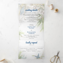 Modern Beach Theme Wedding 