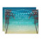 Modern Beach Tropical Palm Tree Wedding Invitation