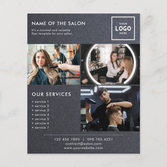 Modern Beauty Branding Design for Professionals Flyer (Front)