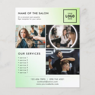 Modern Beauty Branding Design for Professionals Flyer
