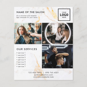 Modern Beauty Branding Design for Professionals Flyer
