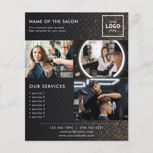 Modern Beauty Branding Design for Professionals Flyer (Front)