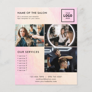 Modern Beauty Branding Design for Professionals Flyer