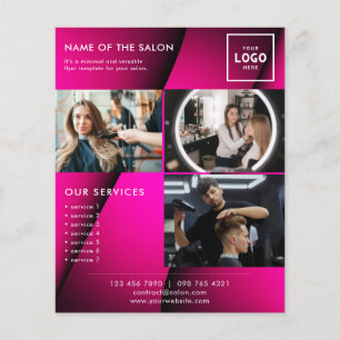 Modern Beauty Branding Design for Professionals Flyer