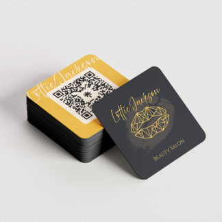 Modern Beauty Custom Business Cards