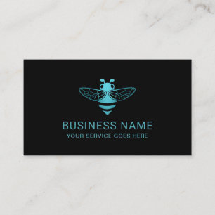 Modern Bee Logo Professional Business Card