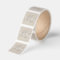 Modern beige packaging thank you
