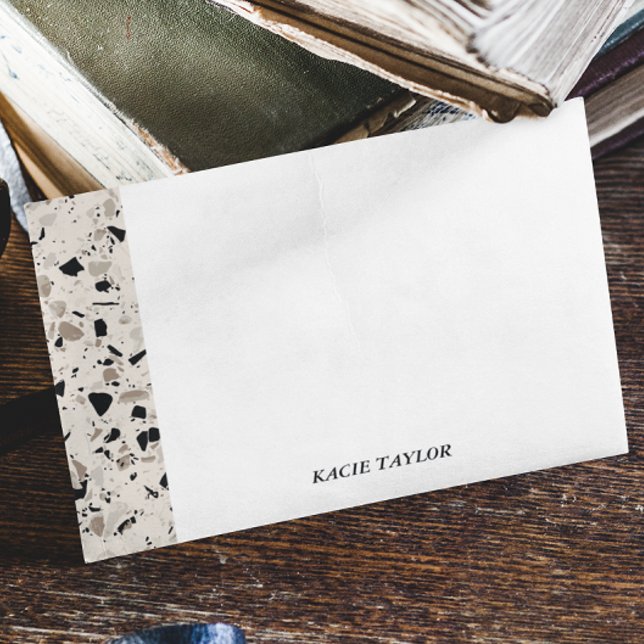 Modern Beige Personalised Note Cards (Creator Uploaded)