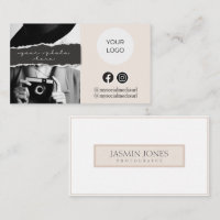 Modern Beige Photo Photography