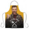 Modern Best DAD Ever Cool Name Photo Men's Apron