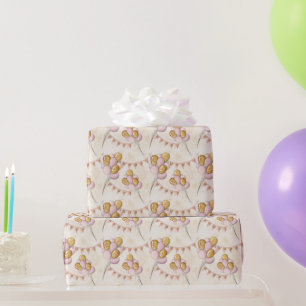 Modern Best Day Ever Birthday Wrapping Paper