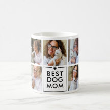 Modern Best Dog Mum 7-Photo Collage