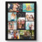 Modern BEST FRIENDS FOREVER Photo Collage Black