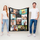 Modern BEST FRIENDS FOREVER Photo Collage Names