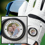 Modern BEST GRANDPA BY PAR Photo Personalised Golf Glove<br><div class="desc">Create a personalised photo golf glove for the golfer grandfather (or anyone) with the editable title BEST GRANDPA BY PAR in your choice of colours. ASSISTANCE: For help with design modification or personalisation, colour change, resizing or transferring the design to another product, contact the designer BEFORE ORDERING via the Zazzle...</div>