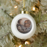 Modern Best GrandPa Ever Photo Personalized Ceramic Ball Christmas Ornament<br><div class="desc">Celebrate the man who brings wisdom, warmth, and love to every season with our Modern Best GrandPa Ever Photo Personalized Ceramic Ball Christmas Ornament. Add your favorite photo to create a heartfelt keepsake that honors Grandpa in the most meaningful way. Crafted in a modern, elegant style, this ceramic ornament shines...</div>