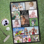 Modern BEST MOM BY PAR Photo Collage Personalised Golf Towel<br><div class="desc">Create a unique photo memory golf towel for the golfer Mum with a photo collage of 12 of your favourite pictures. TITLE CHANGE: The funny golf saying title BEST MOM BY PAR can be changed and you can add a personal message like HAPPY MOTHER'S DAY, HAPPY BIRTHDAY or WITH LOVE,...</div>