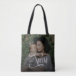  Modern Best Mom Ever  Photo Mothers Day Gifts Tote Bag
